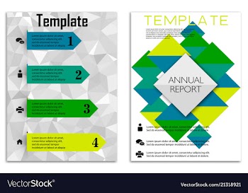 Infographics in brochures for minimalist design vector image