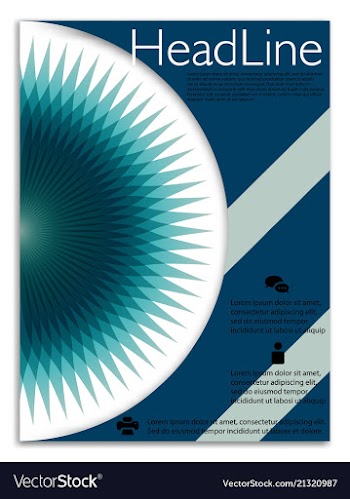 Infographics in brochures for minimalist design vector image