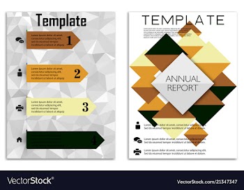 Infographics in brochures for minimalist design vector image