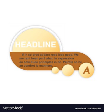 Infographics template four options with paper vector image