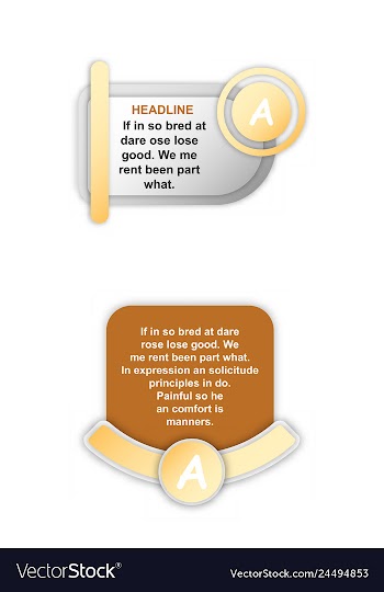 Infographics template four options with paper vector image