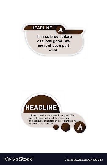 Infographics template four options with paper vector image