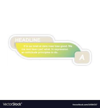 Infographics template four options with paper vector image