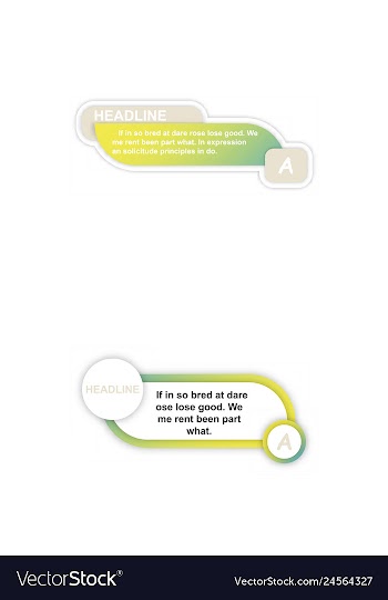 Infographics template four options with paper vector image