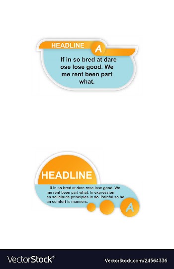 Infographics template four options with paper vector image