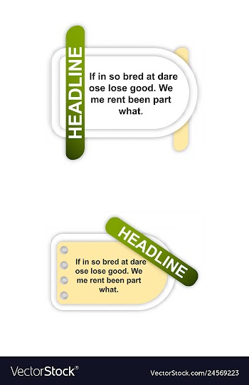Infographics template four options with paper vector image