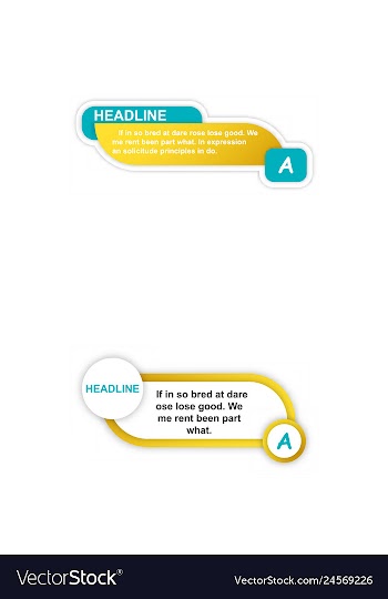 Infographics template four options with paper vector image