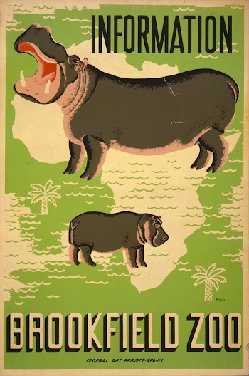 Information - Brookfield Zoo (1936) | Free Photo Illustration - rawpixel
