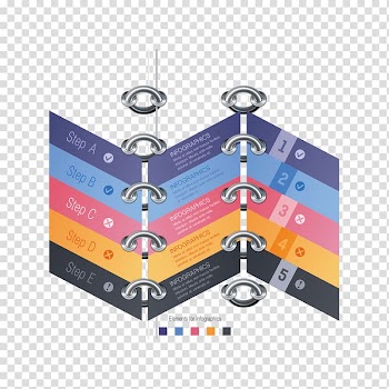 Information Chart Diagram, color chart and iron ring transparent background PNG clipart