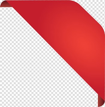 Information, Hand painted red ribbon scroll transparent background PNG clipart