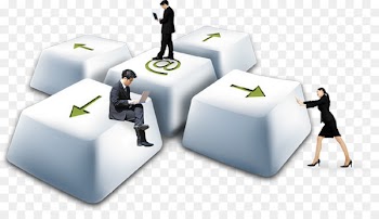 Information technology Business Industry Service CONG TY TNHH CNTT LAM ANH DUONG - Workplace of business people on the keyboard 