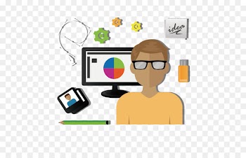 Information technology Clip art - Men's daily work 