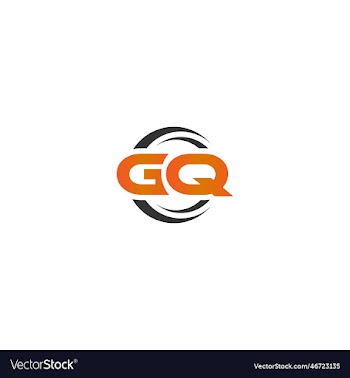 initial gq letter linked logo