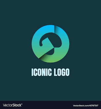 initial letter gw and mg iconic logo