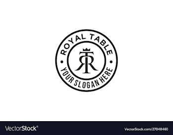 Initial letter t r logo design inspiration vector image