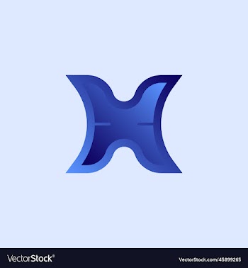 initial letter x xx logo design template