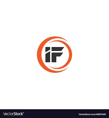 initial linked letter if logo design
