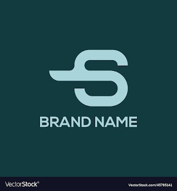 initial modern sp sd s p d letter logo