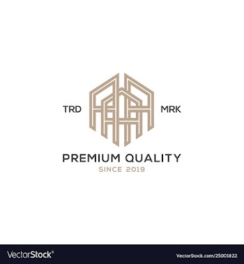 Initial monogram aaa logo design inspiration vector image