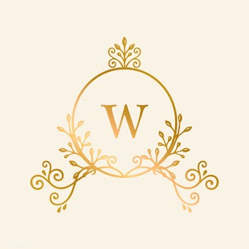 Initialed gold frame background | Free stock vector - 553293