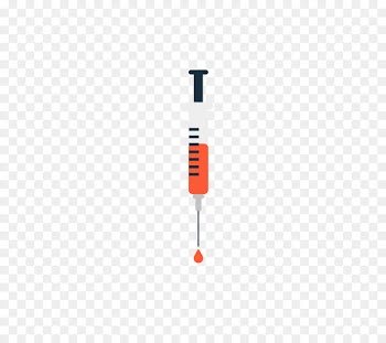 Injection Syringe - Free medical syringe transparent pull material 