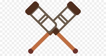Injury Crutch Disability Portable Network Graphics Bone fracture - crutch vector 