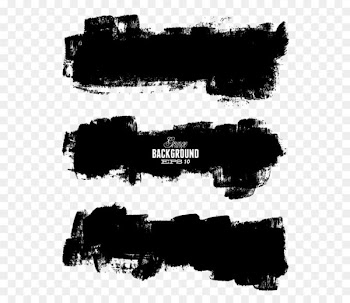 Ink brush - Chinese ink painting style vector material brush strokes 
