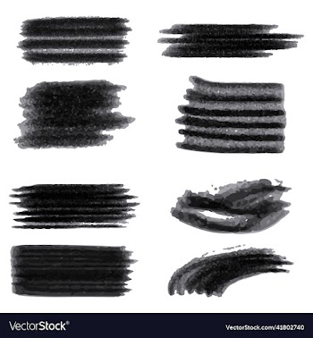 ink brush stroke collection