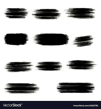 ink brush stroke collection