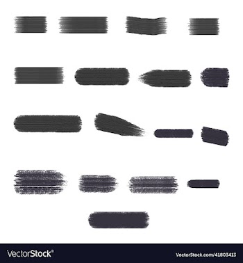 ink brush stroke collection