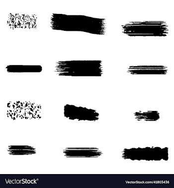 ink brush stroke collection