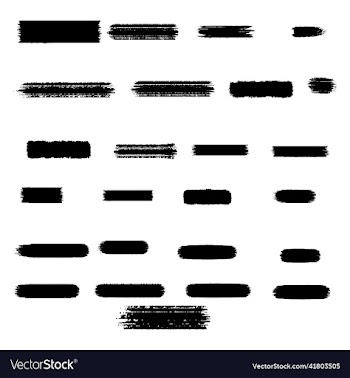 ink brush stroke collection