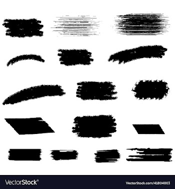 ink brush stroke collection