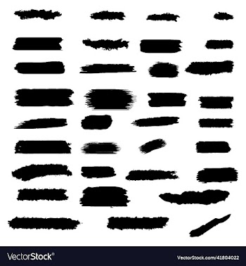 ink brush stroke collection