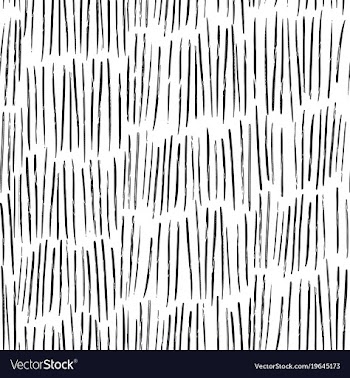 Ink hand drawn abstract seamless pattern vector image