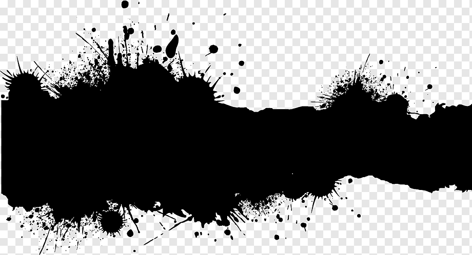 Ink, Ink Brush, ink, splash, text png