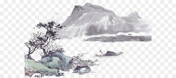 Ink landscape 