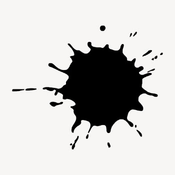 Ink splash  silhouette clipart, | Free Vector - rawpixel