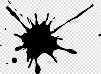 Ink Splash, Splatter High-Quality transparent background PNG clipart