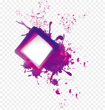 Ink splashes border 