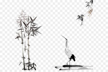 Ink wash painting Download - Chinese painting of wind and ink painting 