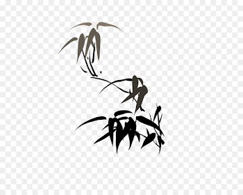Ink wash painting Portable Network Graphics Bamboo Image - bamboos vector 