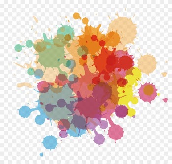 Ink Watercolor Painting Euclidean Vector - Mancha De Tinta Spray