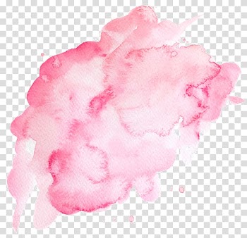 Ink Watercolour Textures Watercolor painting Printing, Watercolour HD, pink and white abstract painting transparent background PNG clipart
