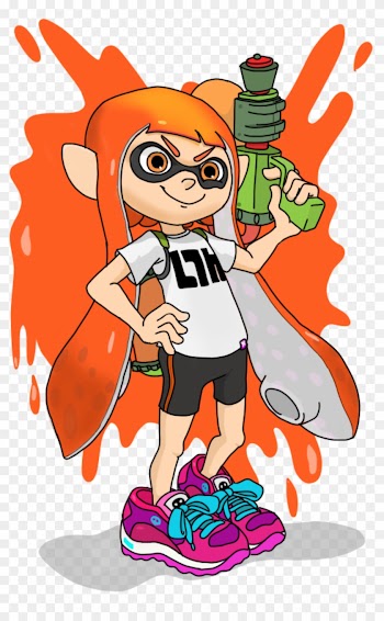 Inkling Girl By Spongedudecoolpants - Inkling Girl Fan Art