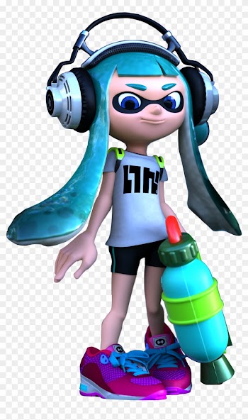 Inkling Girl - Splatoon Inkling Girl Blue