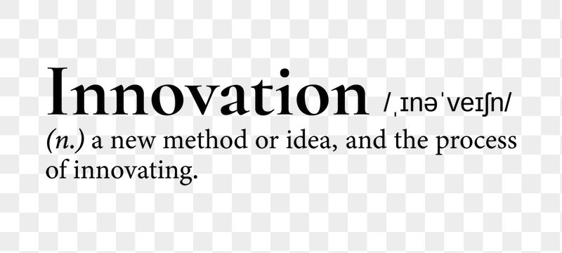 Innovation png dictionary word sticker, | Free PNG - rawpixel