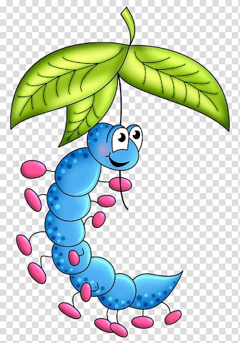Insect Afrikaans , Leaves and caterpillars transparent background PNG clipart