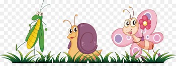 Insect Cartoon Clip art - Cartoon Insects 