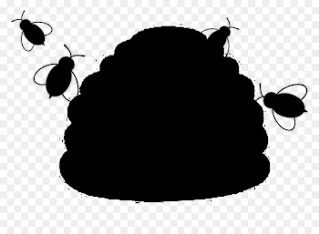 Insect Clip art Silhouette Pollinator Membrane -  